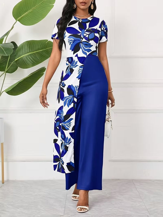 Elegant Floral Jumpsuit