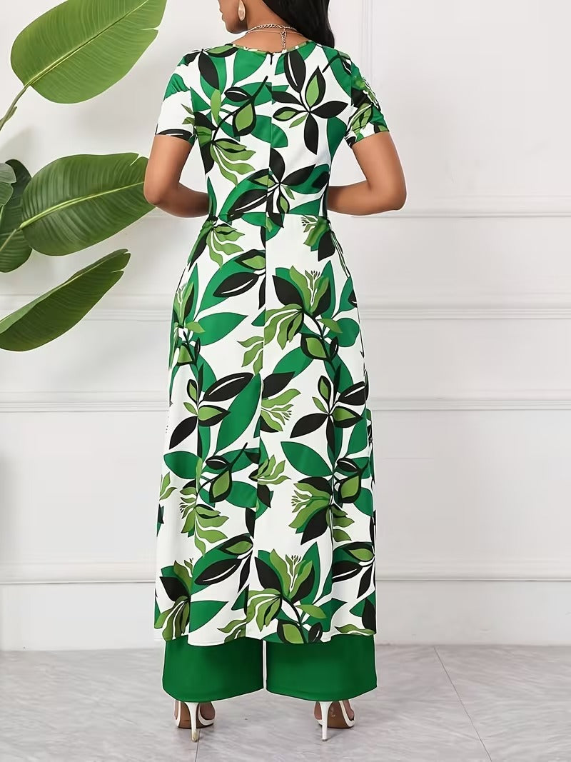 Elegant Floral Jumpsuit