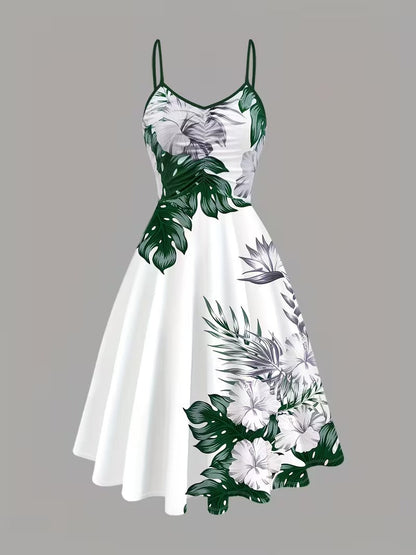 Midnight Bloom 2-Piece Midi Dress Set