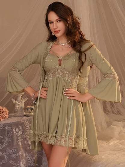 Lightweight Silky Camisole Sleep Dress for Women