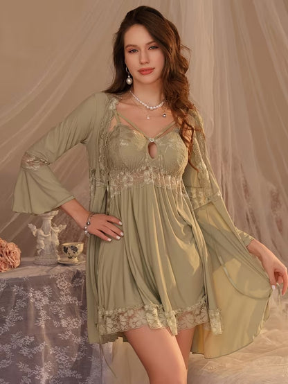 Lightweight Silky Camisole Sleep Dress for Women