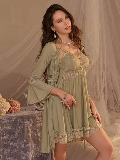 Lightweight Silky Camisole Sleep Dress for Women