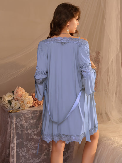 Lightweight Silky Camisole Sleep Dress for Women
