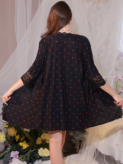Lightweight Silky Camisole Sleep Dress for Women