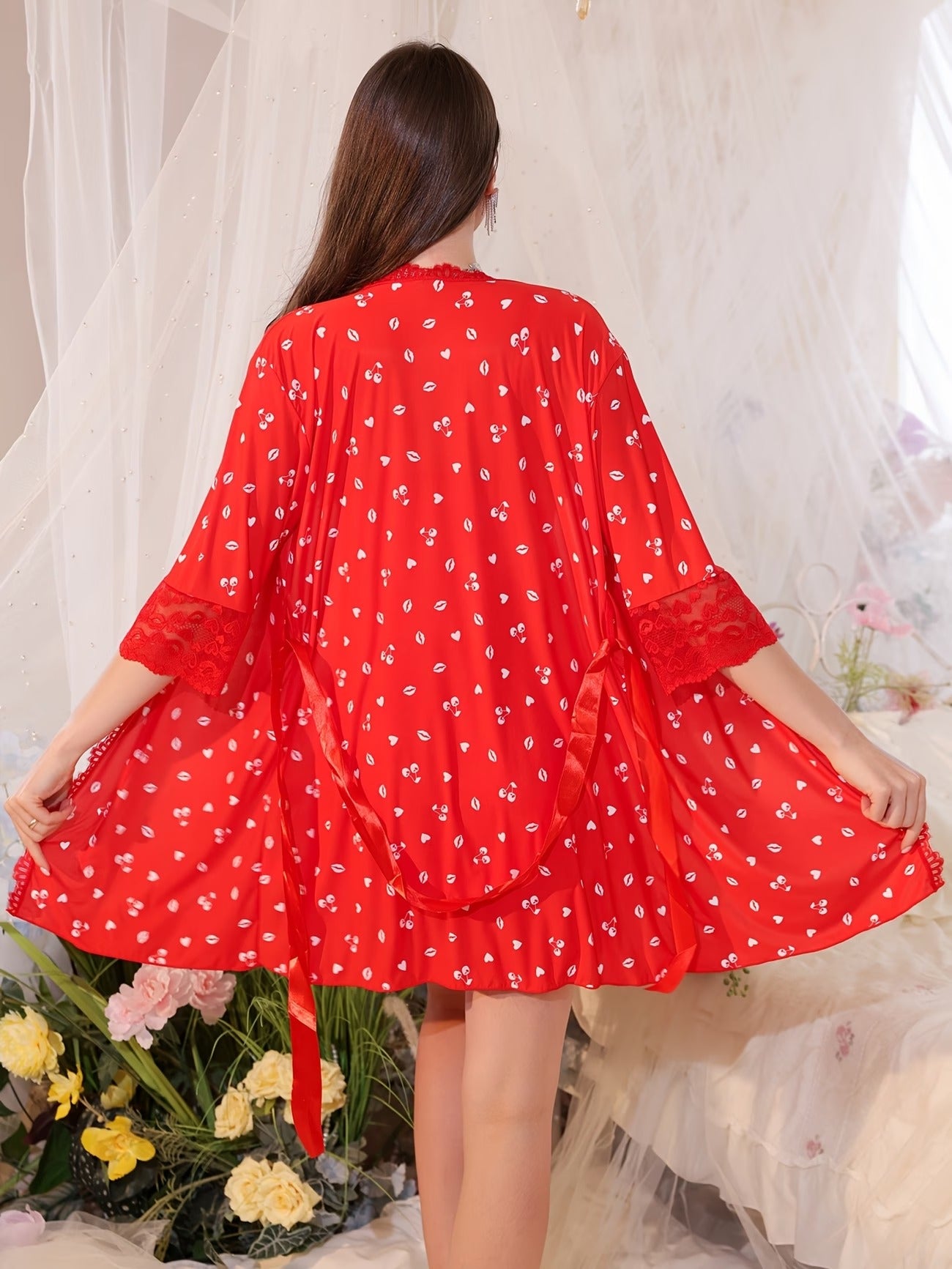 Lightweight Silky Camisole Sleep Dress for Women