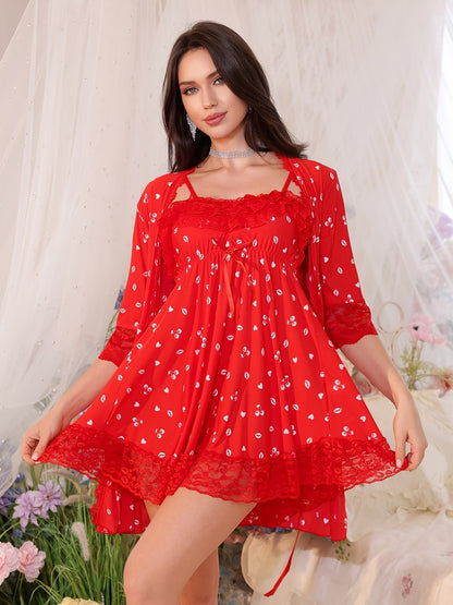 Lightweight Silky Camisole Sleep Dress for Women