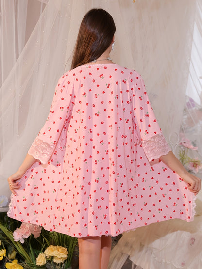 Lightweight Silky Camisole Sleep Dress for Women