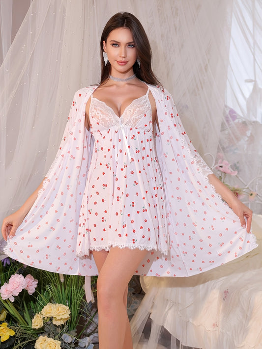 Lightweight Silky Camisole Sleep Dress for Women