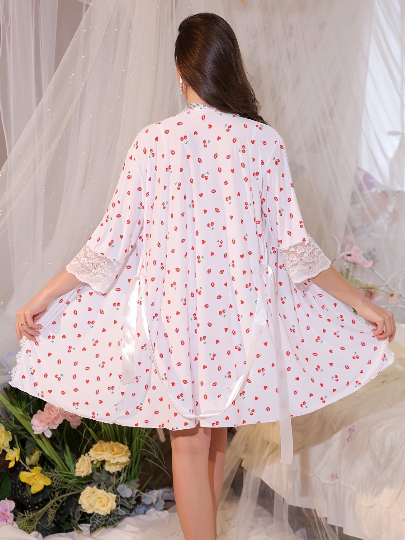 Lightweight Silky Camisole Sleep Dress for Women